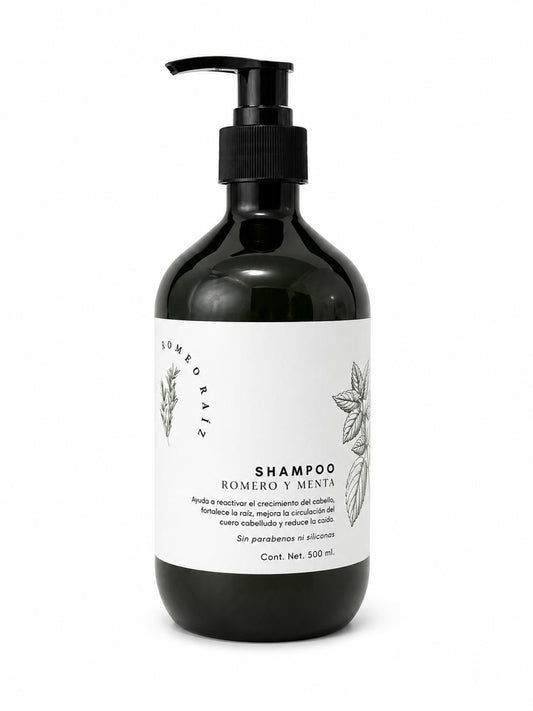 Shampoo de Romero-Menta 500ml.